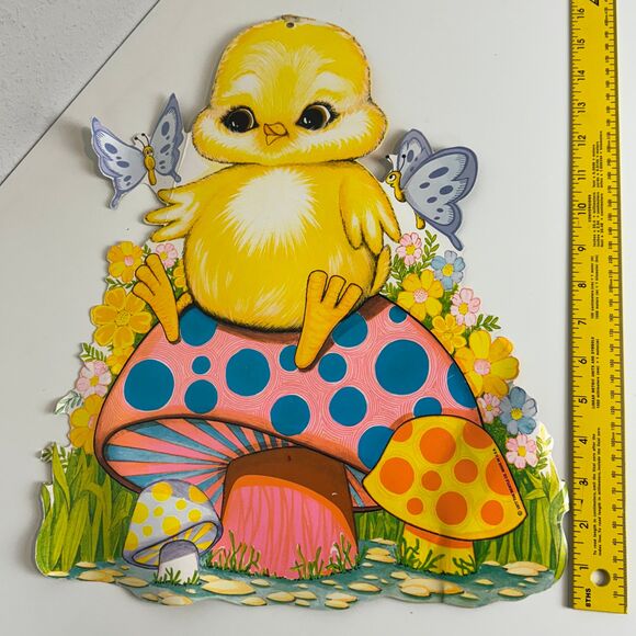 7 VTG Easter Paper Die Cuts The Beistle Co 1977 - Picture 9 of 9